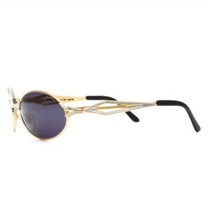 HILTON OLYMPIA Sunglasses in Gold - 100 04 22 KGP MSRP $600 - BNIB